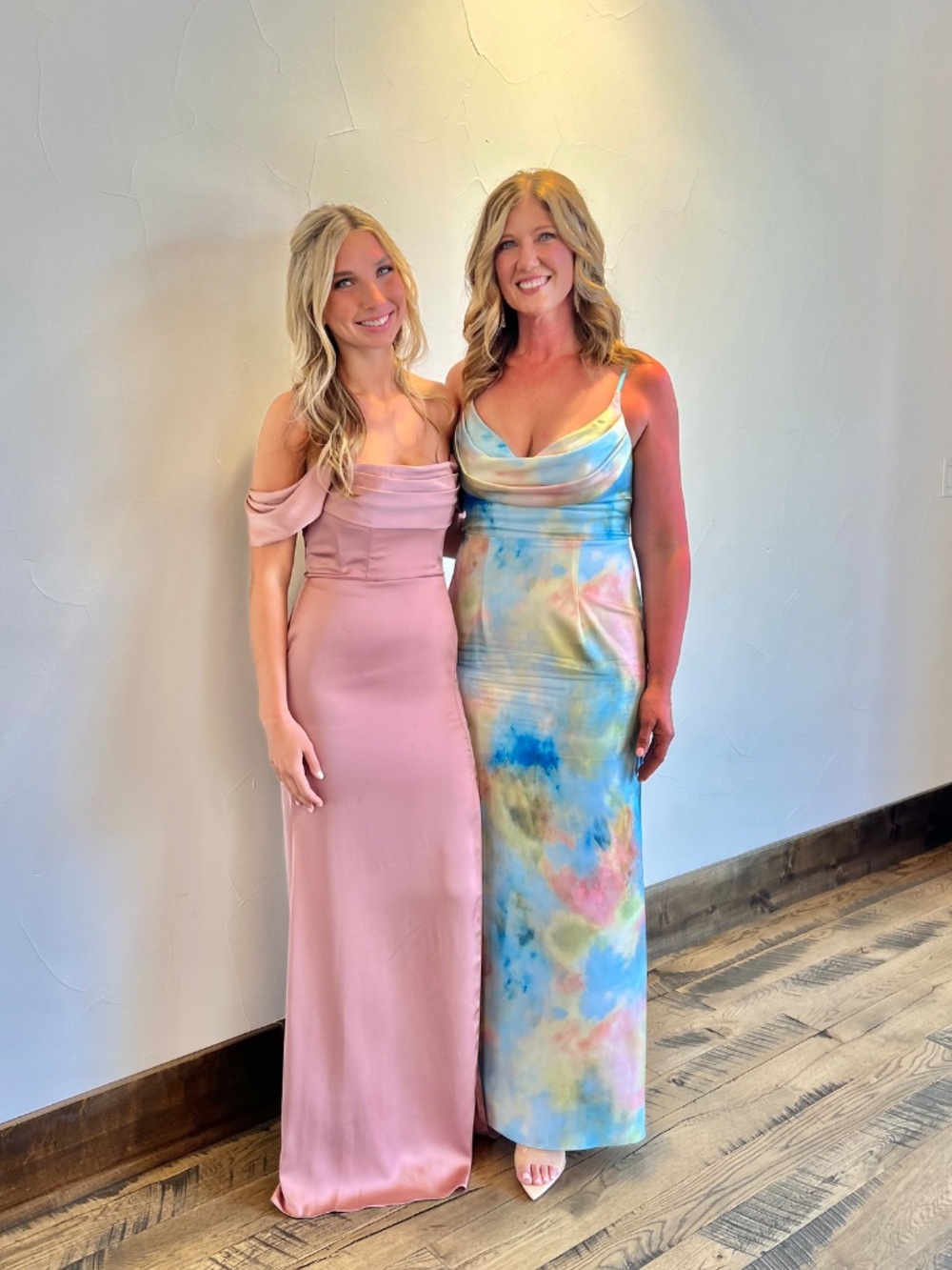 Azazie Atelier Aimee Watercolor Maxi Gown - Picture 6 of 6